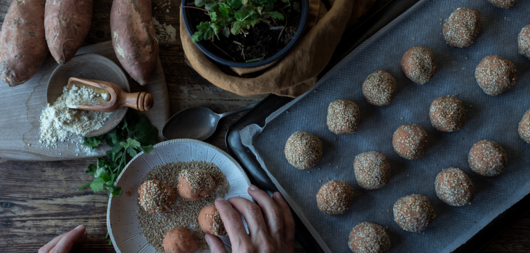 Recettes farine de patate douce