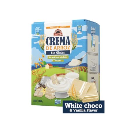 CREME DE RIZ - Choco Blanc Vanille - Max Protein (500g)