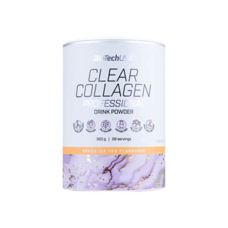 CLEAR COLLAGEN PROFESSIONAL - Ice Tea Pêche - Biotech USA (350g)