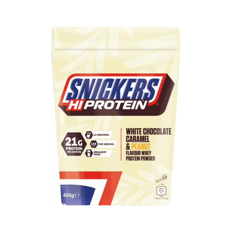 snickers white hi protein powder - mars protein